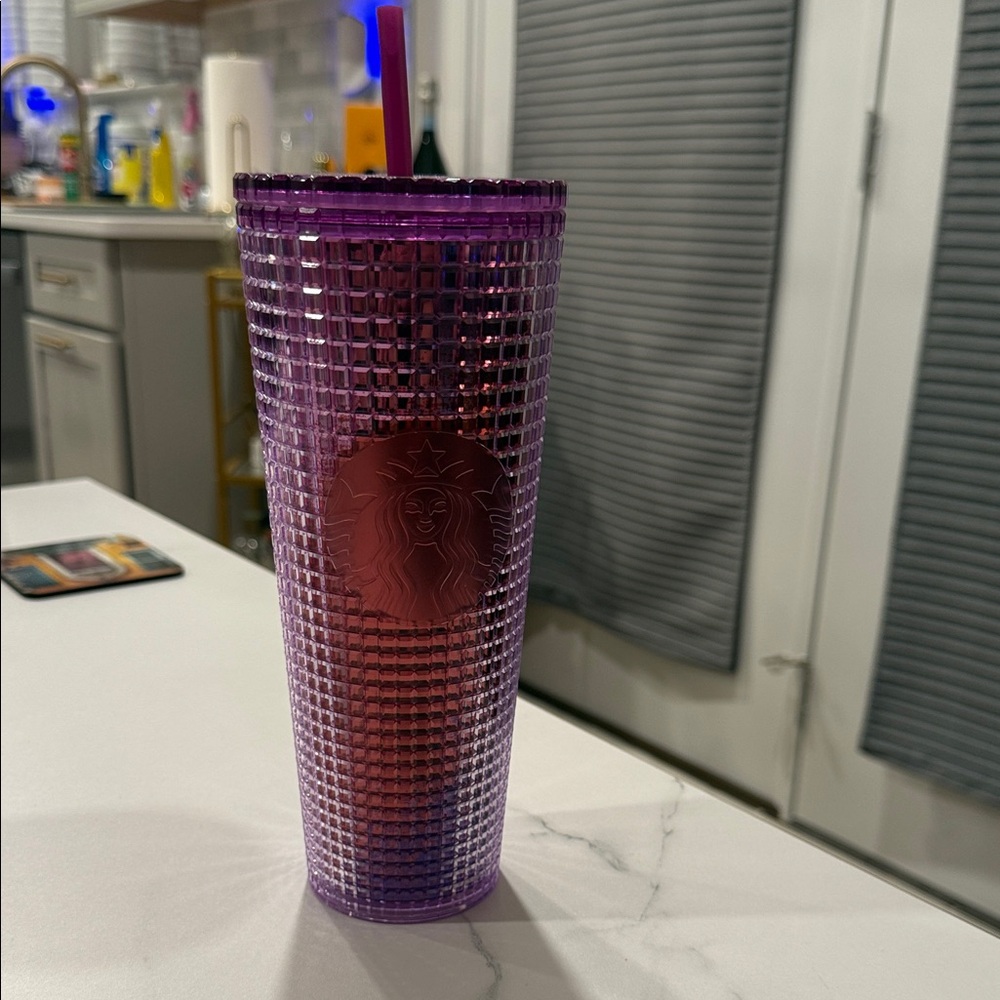 Starbucks Radiant Purple Textured Tumbler